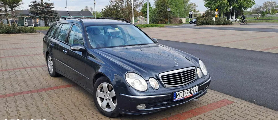 samochody osobowe Mercedes-Benz Klasa E cena 27000 przebieg: 181600, rok produkcji 2005 z Poznań